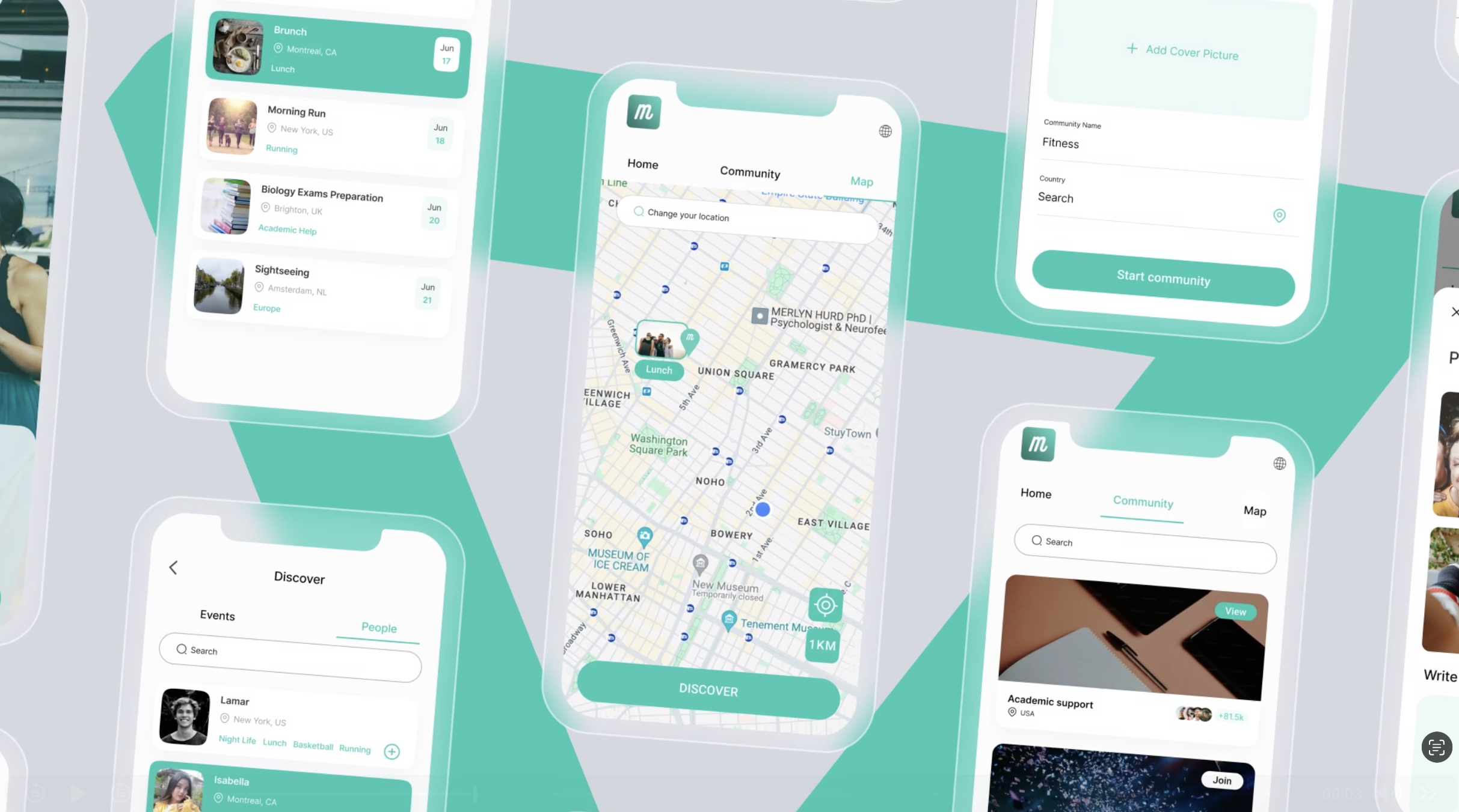 Materings’ digital social platform